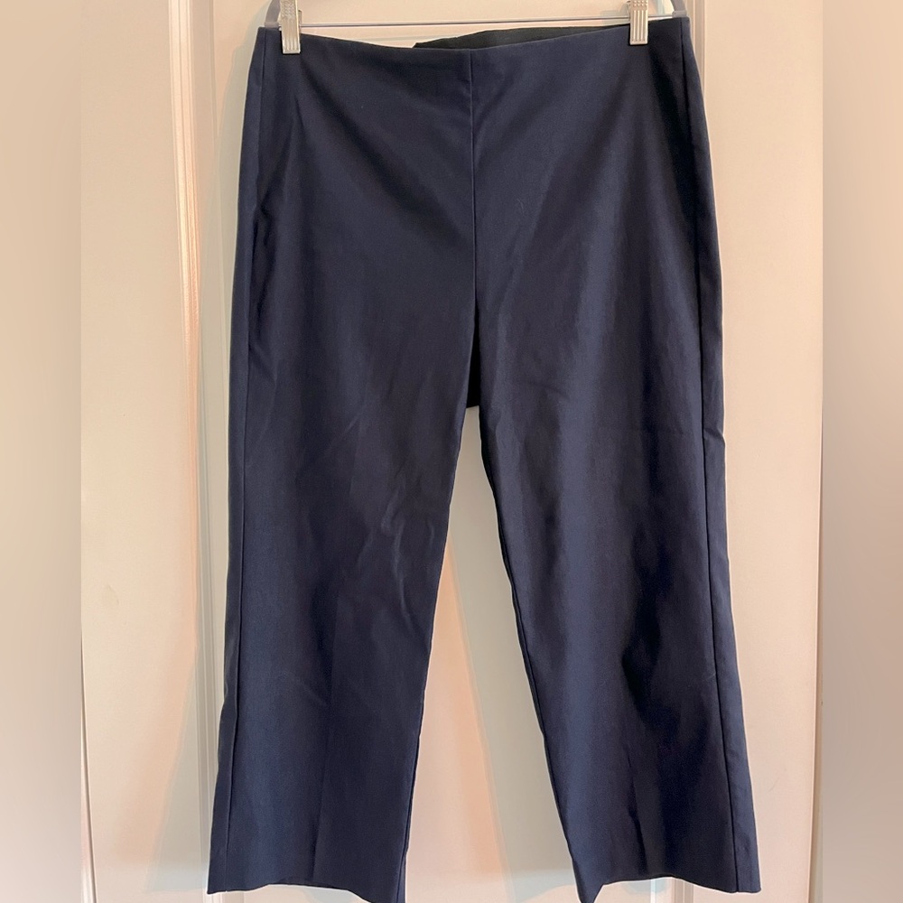 Chico’s Navy Blue Cropped Pants